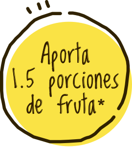 TASU Chips Piña aporta 1.5 porciones de fruta*