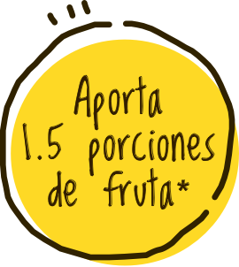 TASU Chips Plátano aporta 1.5 porciones de fruta*